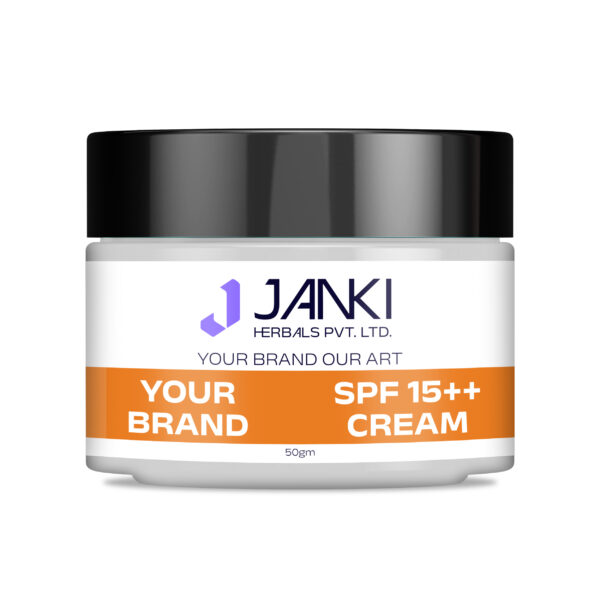 SPF 15+++ FACE CREAM