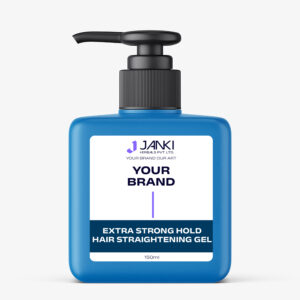 EXTRA STRONG HOLD HAIR STRAIGHTNING GEL