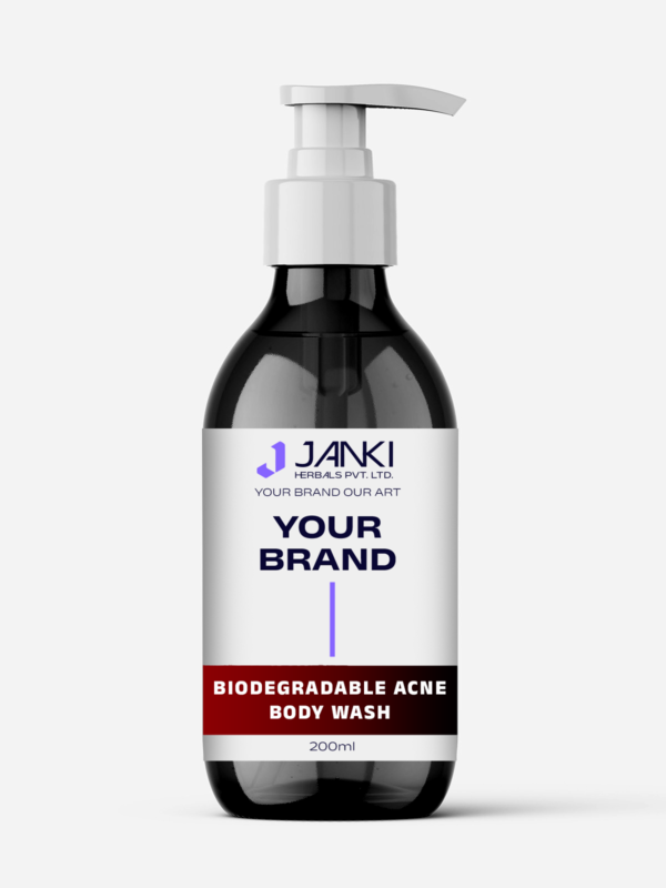 Biodegradable Acne Body Wash
