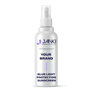 Blue light protection sunscreen