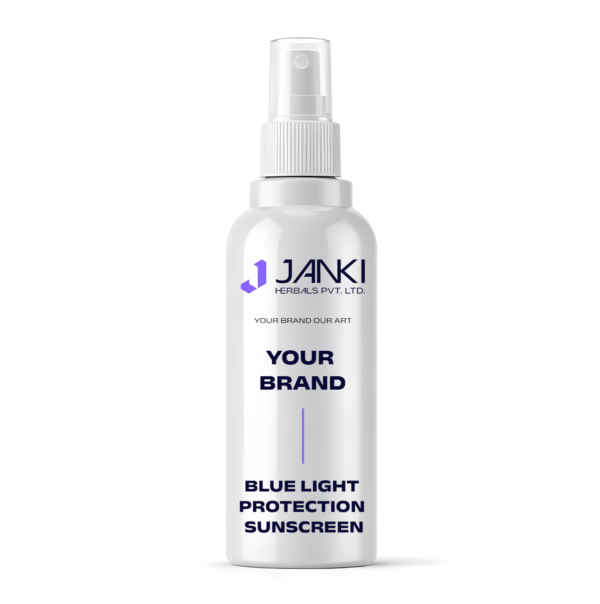 Blue light protection sunscreen